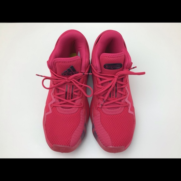 Adidas D.O.N Issue #2 Crayola Shoes Kids Size 7 - Picture 4 of 8